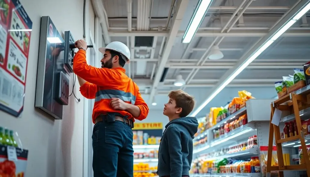 requisitos basicos de la instalacion electrica en un local comercial electricistas en Madrid