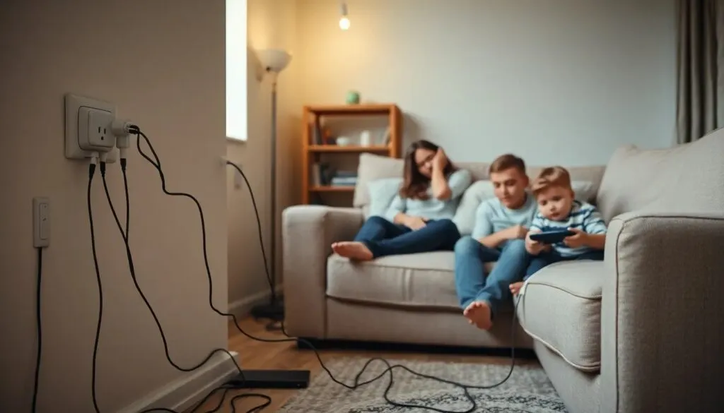 por que no conviene sobrecargar enchufes con demasiados aparatos electricistas en Madrid