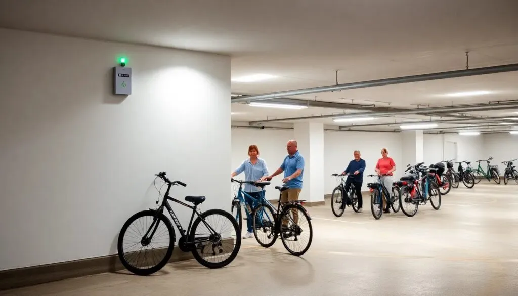 ahorro energetico en garajes y zonas comunes con sensores y led electricistas en Madrid