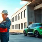 instalacion de preinstalacion electrica para coche electrico en obra nueva electricistas en Madrid