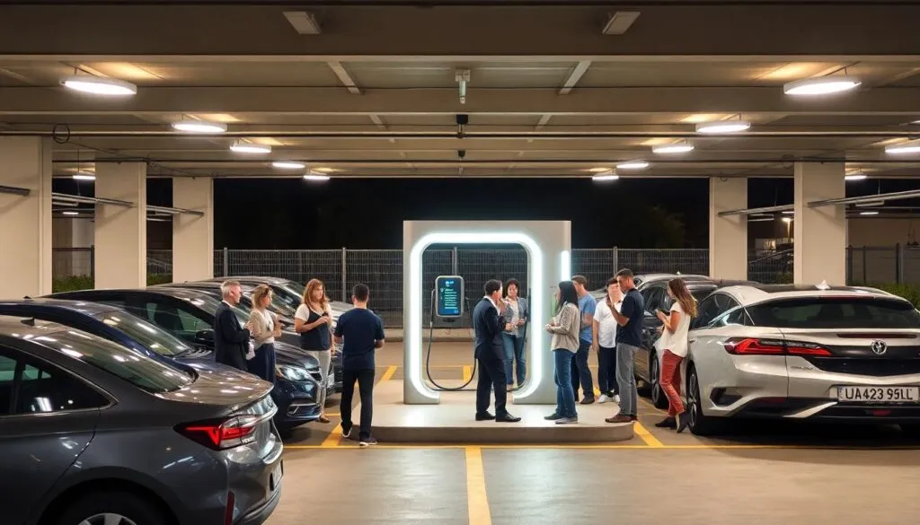 opciones para instalar un punto de recarga en garaje comunitario electricistas en Madrid